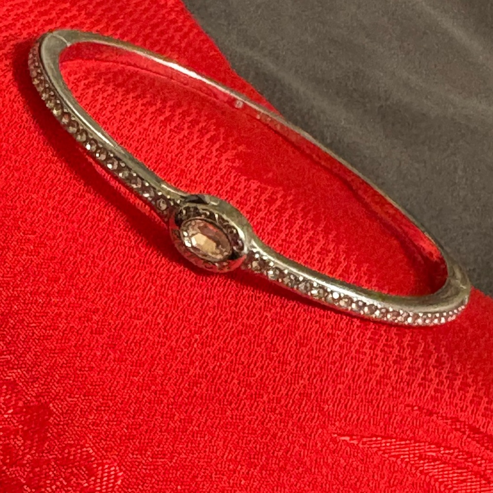 Coach Pavé Signature Bangle